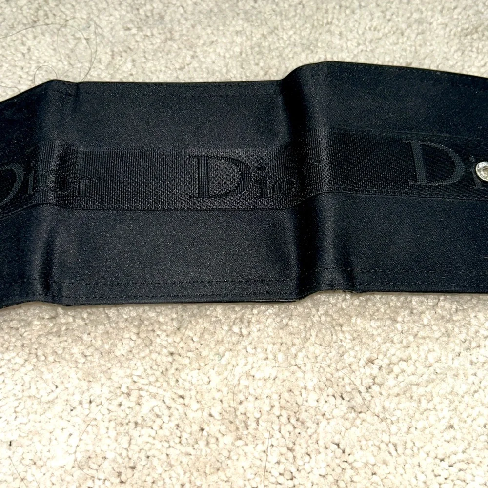 Dior Black Compact Wallet
